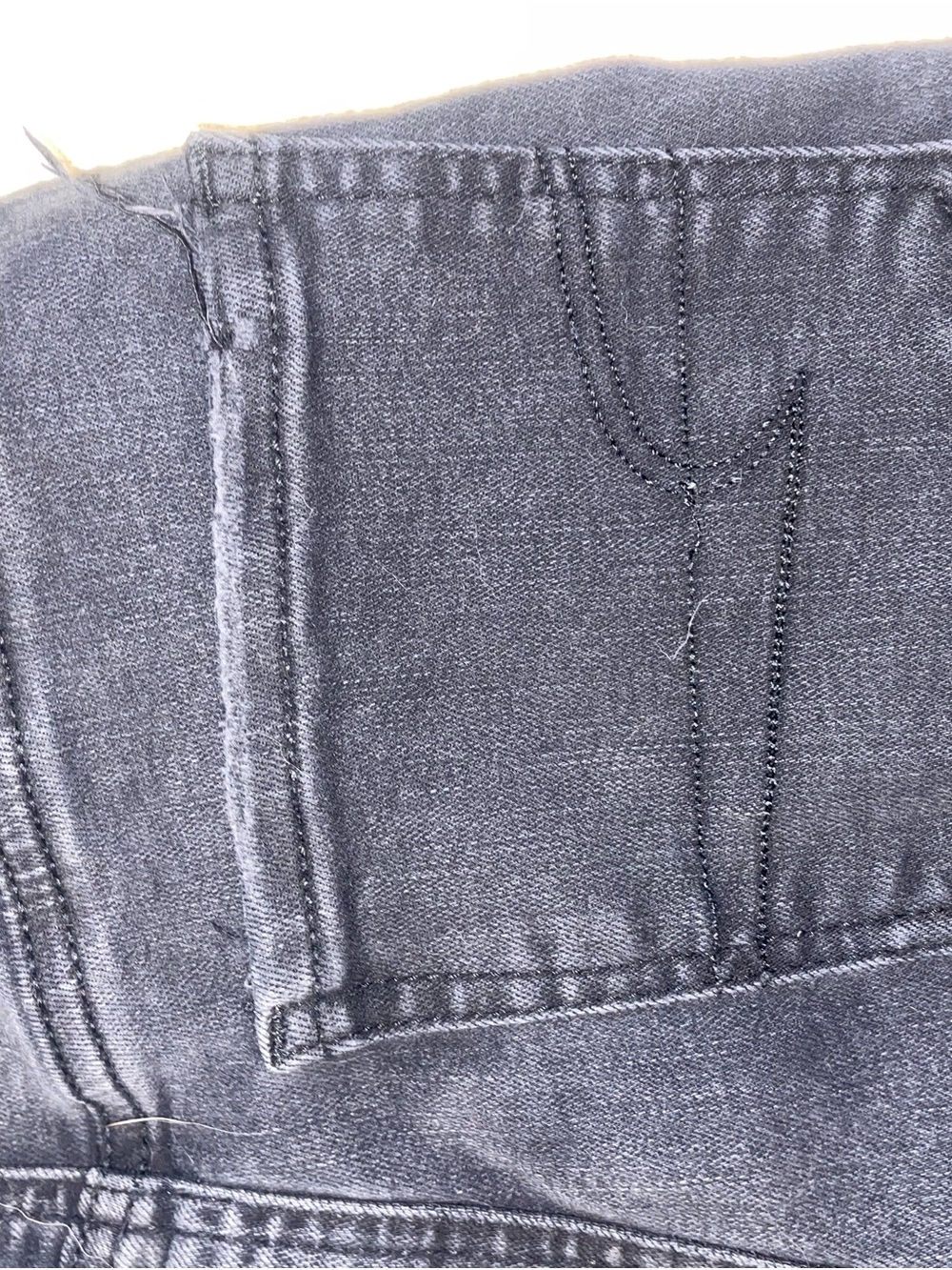 American Eagle Outfitters Next Level Stretch Distressed High-Rise Jean Shorts - Picture 5 of 10